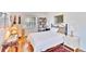 Bright bedroom with a double bed, hardwood floors, and ample closet space at 4188 104Th N Ave, Clearwater, FL 33762