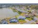 Aerial view of house and neighborhood at 5040 Victoria Ln, Holiday, FL 34690