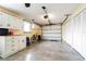 Spacious garage with additional storage at 5040 Victoria Ln, Holiday, FL 34690