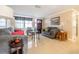 Living room with two sofas and a coffee table at 5040 Victoria Ln, Holiday, FL 34690