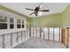 Kitchen under renovation with new flooring and exposed framing at 6323 Bayou Grande Ne Blvd, St Petersburg, FL 33702