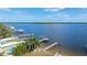 Stunning view of the waterfront with private docks at 6323 Bayou Grande Ne Blvd, St Petersburg, FL 33702