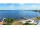 Expansive waterfront view with private dock at 6323 Bayou Grande Ne Blvd, St Petersburg, FL 33702