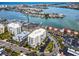 Aerial view of waterfront community at 855 Bayway Blvd # 804, Clearwater Beach, FL 33767