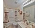 Clean bathroom with shower/tub combo and updated vanity at 1006 Mcdaniel St # 21, Sun City Center, FL 33573