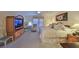 Main bedroom with king-size bed and plenty of natural light at 1006 Mcdaniel St # 21, Sun City Center, FL 33573