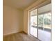 Bedroom with sliding glass doors leading to a patio at 10232 Grant Creek Dr, Tampa, FL 33647