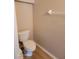 Simple and clean toilet and flooring at 1028 Tullamore Dr, Wesley Chapel, FL 33543