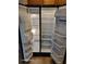 Stainless steel refrigerator with ice and water dispenser at 1028 Tullamore Dr, Wesley Chapel, FL 33543