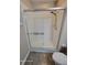 Clean shower with glass enclosure and tiled walls at 1028 Tullamore Dr, Wesley Chapel, FL 33543