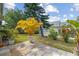 Private patio with lush landscaping and spacious layout at 1421 Normandy Park Dr # 2, Clearwater, FL 33756