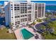 High rise building with pool, near the water at 1460 Gulf Blvd # 811, Clearwater Beach, FL 33767