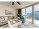 Bright living room with balcony access and city views at 1460 Gulf Blvd # 811, Clearwater Beach, FL 33767