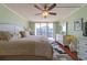 Spacious main bedroom with king-size bed and ocean views at 1460 Gulf Blvd # 811, Clearwater Beach, FL 33767