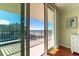 Stunning ocean view from bedroom sliding doors at 1460 Gulf Blvd # 811, Clearwater Beach, FL 33767