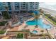 Resort-style pool with sundeck and ocean views at 1520 Gulf Blvd # 603, Clearwater Beach, FL 33767