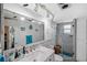 Clean bathroom, featuring a walk-in shower at 1868 Shore S Dr # 209, South Pasadena, FL 33707