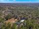 Aerial view of property showcasing expansive land at 19256 Hidden Oaks Dr, Brooksville, FL 34604