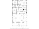 Floor plan showing a 3 bedroom, 2 bath home at 19256 Hidden Oaks Dr, Brooksville, FL 34604