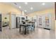 Bright kitchen features stainless steel appliances and ample cabinetry at 19256 Hidden Oaks Dr, Brooksville, FL 34604