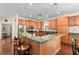 Spacious kitchen with granite countertops and stainless steel appliances at 19256 Hidden Oaks Dr, Brooksville, FL 34604