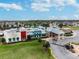 Aerial view of community center and pool at 22103 Blazing Star Run, Land O Lakes, FL 34637