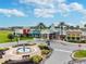 Club Conmerton clubhouse with shops and fountain at 22103 Blazing Star Run, Land O Lakes, FL 34637