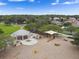 Community playground with gazebo and shaded areas at 22103 Blazing Star Run, Land O Lakes, FL 34637