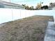 Fenced backyard with grassy area at 2720 9Th N Ave, St Petersburg, FL 33713