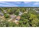 Aerial view of the house and neighborhood at 3445 10Th N Ave, St Petersburg, FL 33713