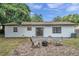 Backyard with fire pit and seating area, perfect for outdoor entertaining at 3445 10Th N Ave, St Petersburg, FL 33713