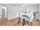 Bright home office features wood flooring and built-in shelving at 3445 10Th N Ave, St Petersburg, FL 33713