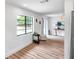 Open living space with hardwood floors and backyard access at 3445 10Th N Ave, St Petersburg, FL 33713