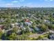 Aerial view of the property and surrounding neighborhood at 425 20Th Ne Ave, St Petersburg, FL 33704