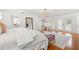 Spacious bedroom with hardwood floors and access to private balcony at 425 20Th Ne Ave, St Petersburg, FL 33704