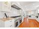Spacious kitchen featuring granite countertops and stainless steel appliances at 425 20Th Ne Ave, St Petersburg, FL 33704