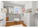 Large walk-in closet with ample shelving and drawers at 425 20Th Ne Ave, St Petersburg, FL 33704