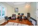 Home office with hardwood floors and ample natural light at 4419 Bayshore Ne Blvd, St Petersburg, FL 33703