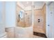 Large walk-in shower with glass enclosure and tiled walls at 4419 Bayshore Ne Blvd, St Petersburg, FL 33703
