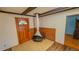 Living room with fireplace and wood flooring at 616 2Nd Nw Ave, Largo, FL 33770