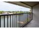 Balcony overlooking waterfront with peaceful views at 6325 Newtown Cir # 25B2, Tampa, FL 33615