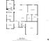 Floor plan showing a 1897 sq ft house with 3 bedrooms and 2 baths at 6605 24Th S Ave, Tampa, FL 33619
