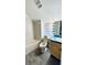 Clean bathroom with a bathtub, toilet, and modern vanity at 7117 50Th E Ave, Palmetto, FL 34221