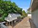 Chicken coop in the backyard at 10603 Coquita Ln, Tampa, FL 33618