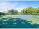 Enjoy two well-maintained tennis courts, perfect for recreation at 10603 Coquita Ln, Tampa, FL 33618