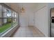 Bright kitchen nook boasts a window and tile flooring at 11607 Branch Mooring Dr, Tampa, FL 33635