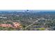 Wide aerial view of cityscape and surrounding areas at 1322 Pelican Creek Xing # C, St Petersburg, FL 33707