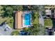 Community pool and surrounding area at 1322 Pelican Creek Xing # C, St Petersburg, FL 33707