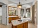 Spa-like Primary bathroom with and vanities at 13315 Carnoustie Cir, Dade City, FL 33525