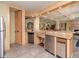 Community kitchen with stainless steel appliances and ample counter space at 1429 Villa Capri Cir # 306, Odessa, FL 33556